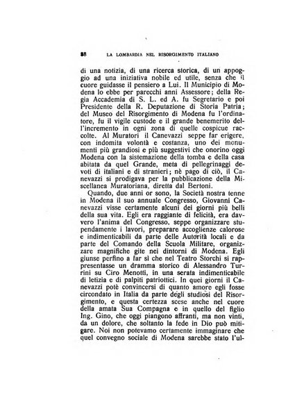 La Lombardia nel Risorgimento italiano bollettino trimestrale del Comitato regionale lombardo della Società nazionale per la storia del Risorgimento italiano