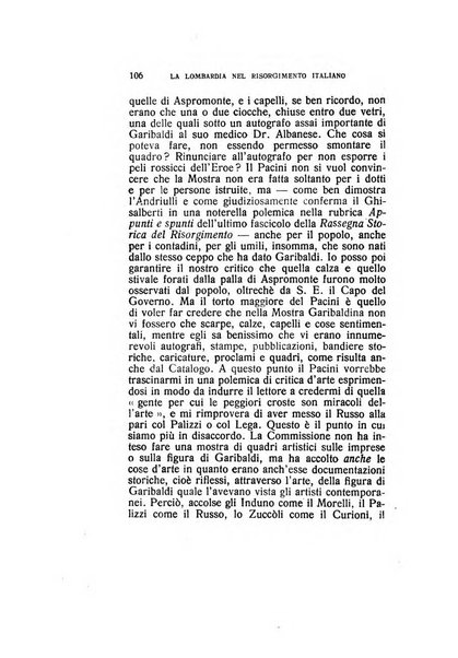 La Lombardia nel Risorgimento italiano bollettino trimestrale del Comitato regionale lombardo della Società nazionale per la storia del Risorgimento italiano