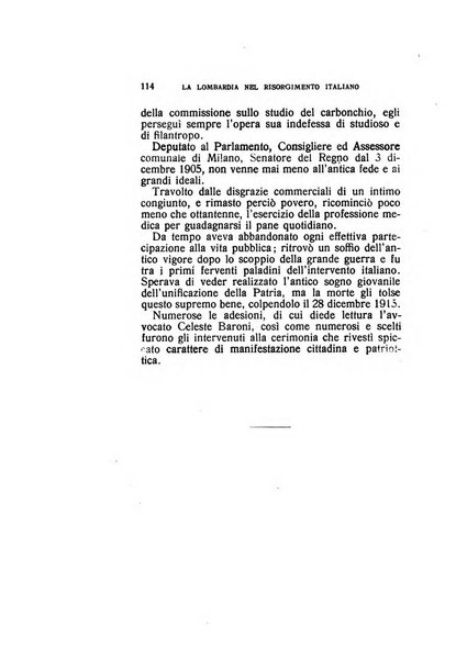 La Lombardia nel Risorgimento italiano bollettino trimestrale del Comitato regionale lombardo della Società nazionale per la storia del Risorgimento italiano