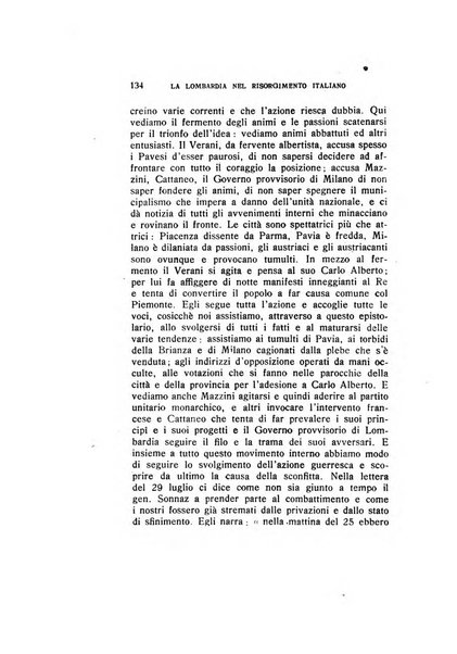 La Lombardia nel Risorgimento italiano bollettino trimestrale del Comitato regionale lombardo della Società nazionale per la storia del Risorgimento italiano