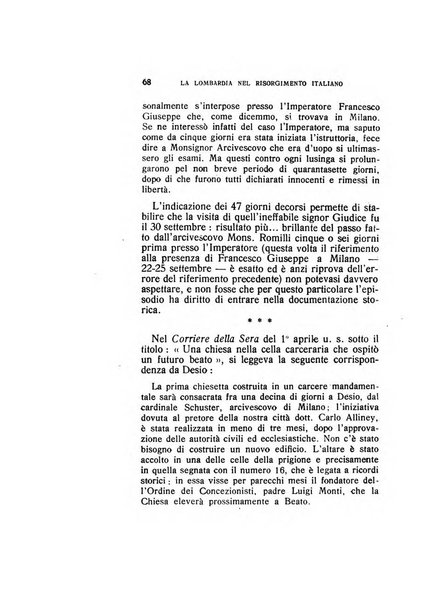 La Lombardia nel Risorgimento italiano bollettino trimestrale del Comitato regionale lombardo della Società nazionale per la storia del Risorgimento italiano