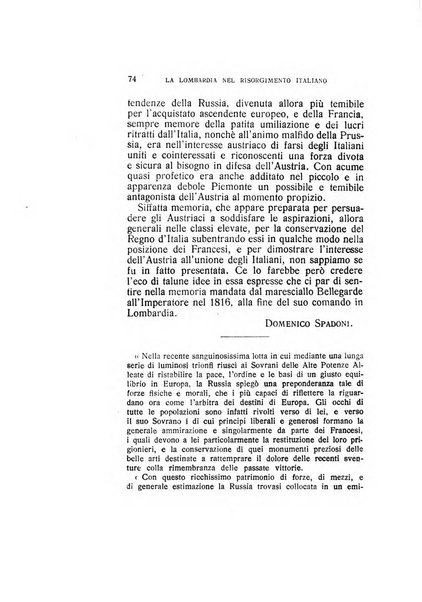 La Lombardia nel Risorgimento italiano bollettino trimestrale del Comitato regionale lombardo della Società nazionale per la storia del Risorgimento italiano