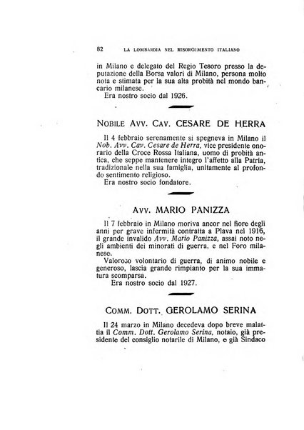 La Lombardia nel Risorgimento italiano bollettino trimestrale del Comitato regionale lombardo della Società nazionale per la storia del Risorgimento italiano