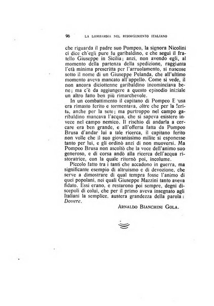 La Lombardia nel Risorgimento italiano bollettino trimestrale del Comitato regionale lombardo della Società nazionale per la storia del Risorgimento italiano