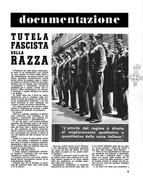 La difesa della razza scienza, documentazione, polemica