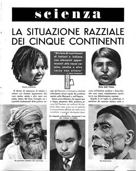 La difesa della razza scienza, documentazione, polemica