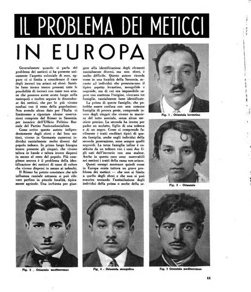 La difesa della razza scienza, documentazione, polemica