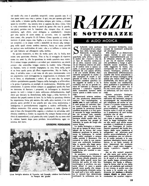 La difesa della razza scienza, documentazione, polemica