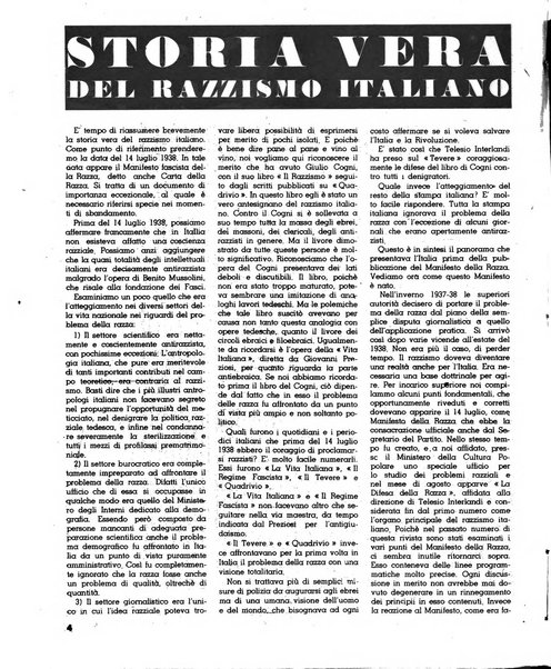 La difesa della razza scienza, documentazione, polemica