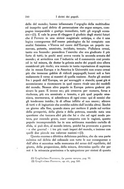 I diritti dei popoli rivista trimestrale per l'organizzazione giuridica della società internazionale