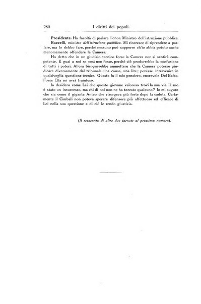 I diritti dei popoli rivista trimestrale per l'organizzazione giuridica della società internazionale