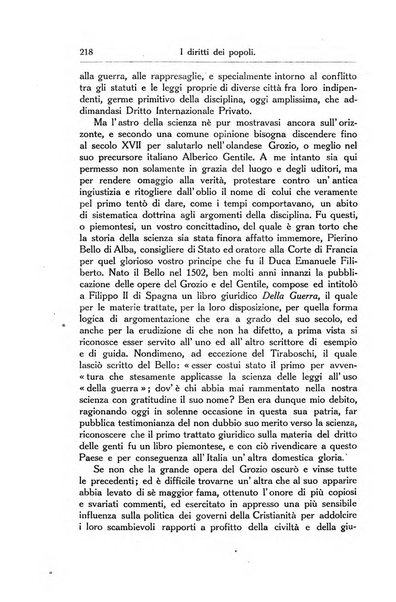 I diritti dei popoli rivista trimestrale per l'organizzazione giuridica della società internazionale