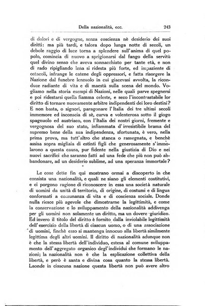 I diritti dei popoli rivista trimestrale per l'organizzazione giuridica della società internazionale