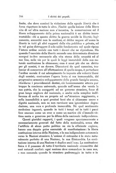 I diritti dei popoli rivista trimestrale per l'organizzazione giuridica della società internazionale