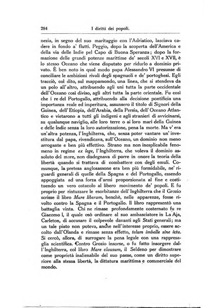 I diritti dei popoli rivista trimestrale per l'organizzazione giuridica della società internazionale