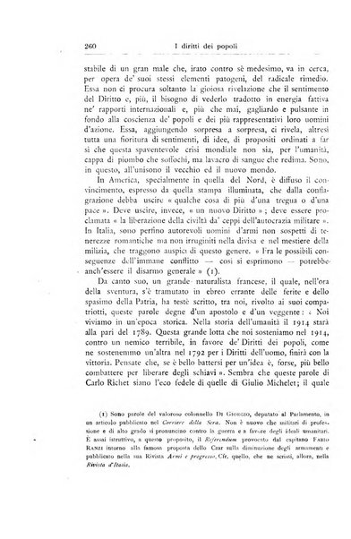 I diritti dei popoli rivista trimestrale per l'organizzazione giuridica della società internazionale