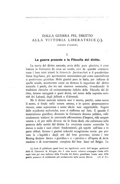 I diritti dei popoli rivista trimestrale per l'organizzazione giuridica della società internazionale