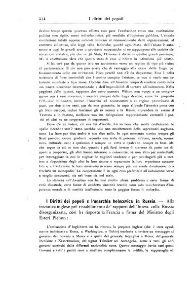 I diritti dei popoli rivista trimestrale per l'organizzazione giuridica della società internazionale