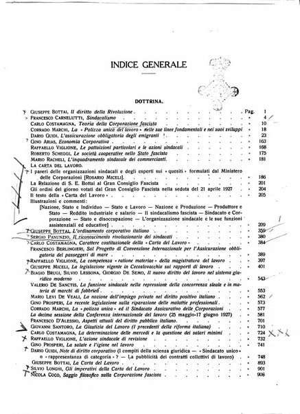 Il diritto del lavoro ufficiale del Ministero delle corporazioni per il bollettino