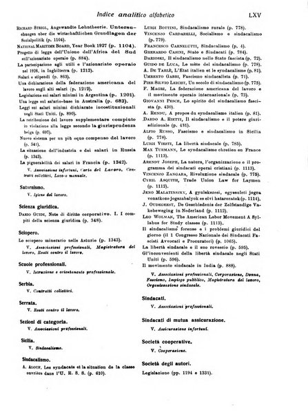 Il diritto del lavoro ufficiale del Ministero delle corporazioni per il bollettino