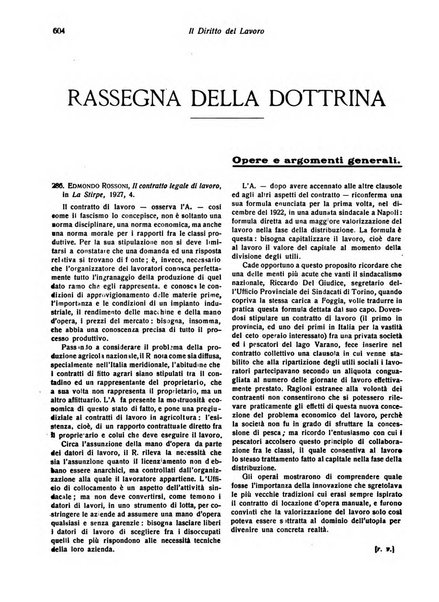 Il diritto del lavoro ufficiale del Ministero delle corporazioni per il bollettino