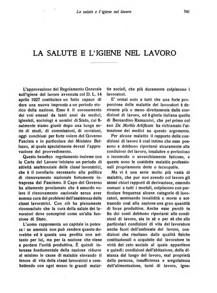 Il diritto del lavoro ufficiale del Ministero delle corporazioni per il bollettino