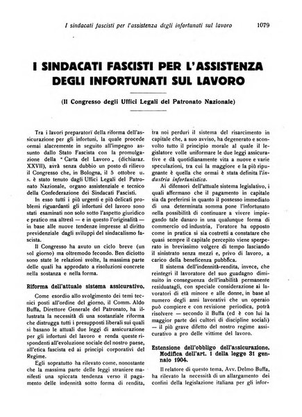 Il diritto del lavoro ufficiale del Ministero delle corporazioni per il bollettino