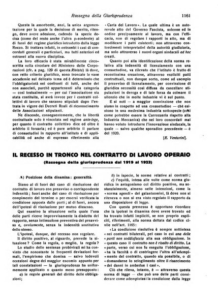 Il diritto del lavoro ufficiale del Ministero delle corporazioni per il bollettino