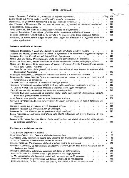 Il diritto del lavoro ufficiale del Ministero delle corporazioni per il bollettino