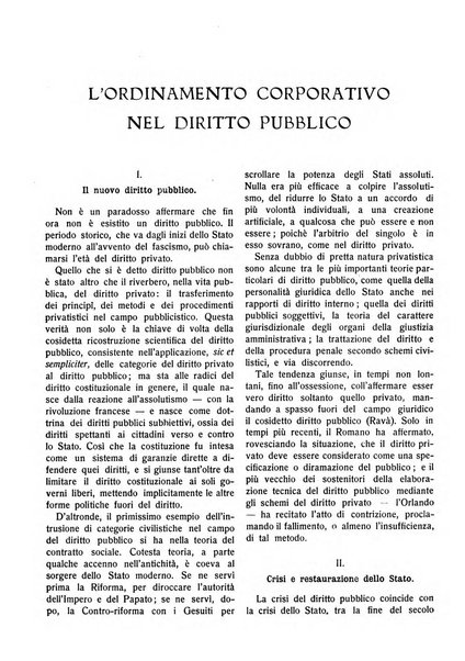 Il diritto del lavoro ufficiale del Ministero delle corporazioni per il bollettino