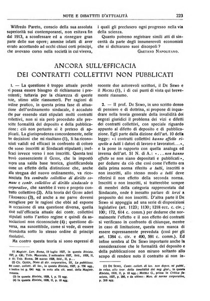 Il diritto del lavoro ufficiale del Ministero delle corporazioni per il bollettino