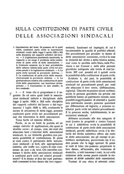 Il diritto del lavoro ufficiale del Ministero delle corporazioni per il bollettino