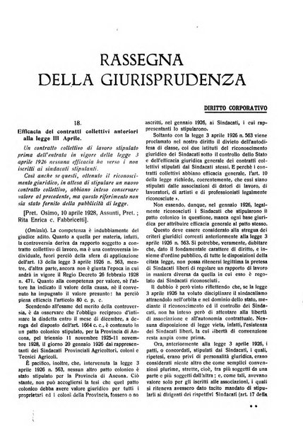 Il diritto del lavoro ufficiale del Ministero delle corporazioni per il bollettino