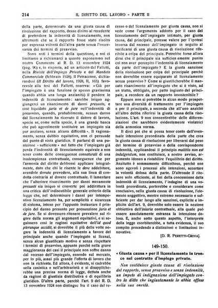 Il diritto del lavoro ufficiale del Ministero delle corporazioni per il bollettino