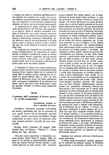 Il diritto del lavoro ufficiale del Ministero delle corporazioni per il bollettino