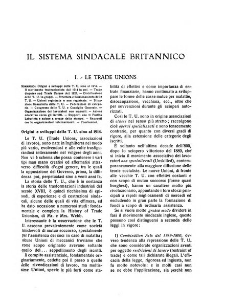 Il diritto del lavoro ufficiale del Ministero delle corporazioni per il bollettino