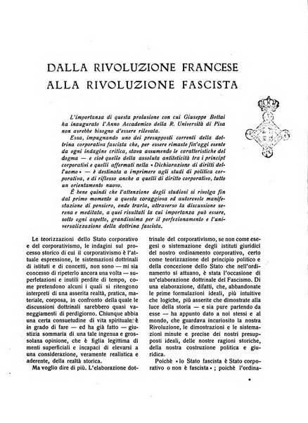 Il diritto del lavoro ufficiale del Ministero delle corporazioni per il bollettino