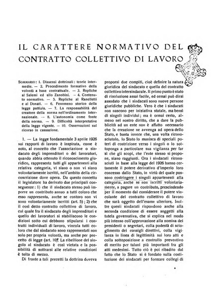 Il diritto del lavoro ufficiale del Ministero delle corporazioni per il bollettino