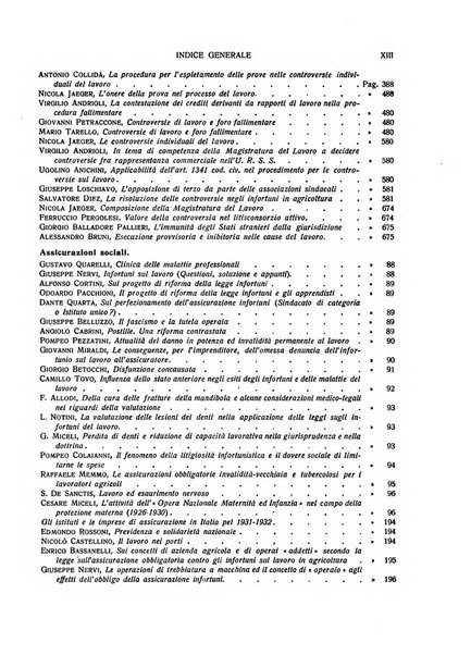 Il diritto del lavoro ufficiale del Ministero delle corporazioni per il bollettino