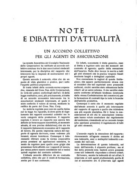 Il diritto del lavoro ufficiale del Ministero delle corporazioni per il bollettino