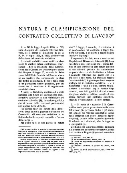 Il diritto del lavoro ufficiale del Ministero delle corporazioni per il bollettino