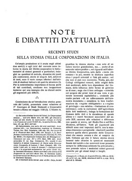 Il diritto del lavoro ufficiale del Ministero delle corporazioni per il bollettino