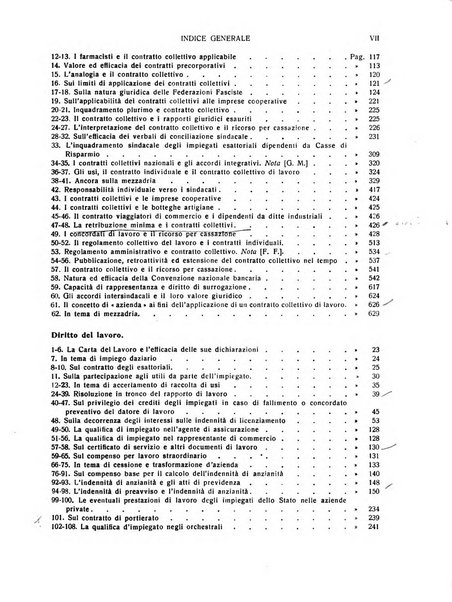 Il diritto del lavoro ufficiale del Ministero delle corporazioni per il bollettino