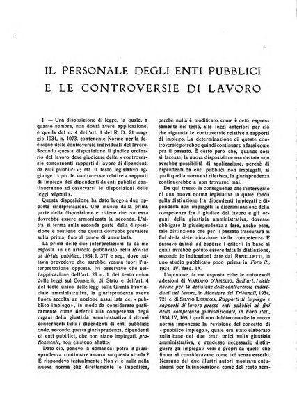 Il diritto del lavoro ufficiale del Ministero delle corporazioni per il bollettino