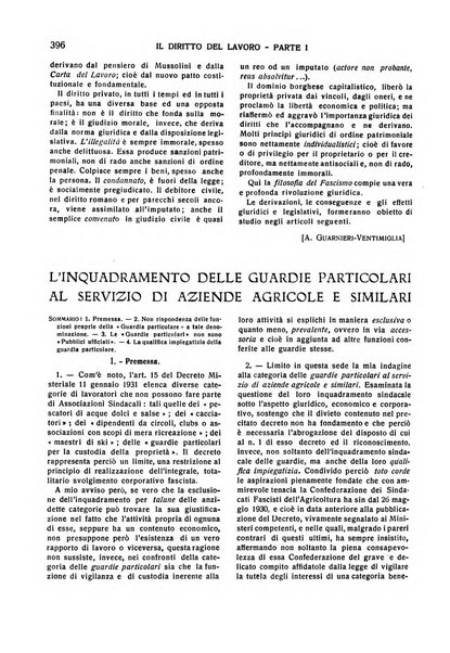 Il diritto del lavoro ufficiale del Ministero delle corporazioni per il bollettino