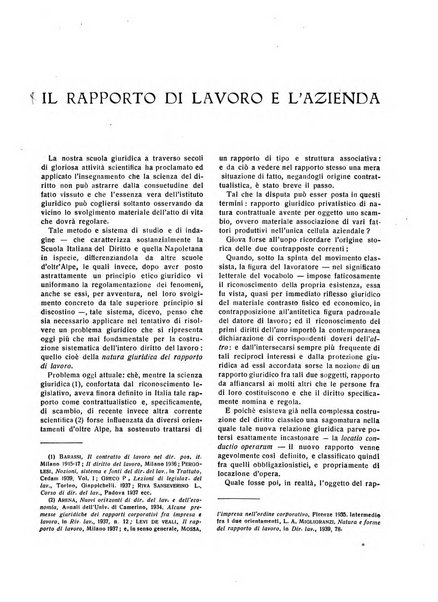 Il diritto del lavoro ufficiale del Ministero delle corporazioni per il bollettino