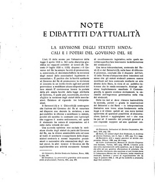 Il diritto del lavoro ufficiale del Ministero delle corporazioni per il bollettino