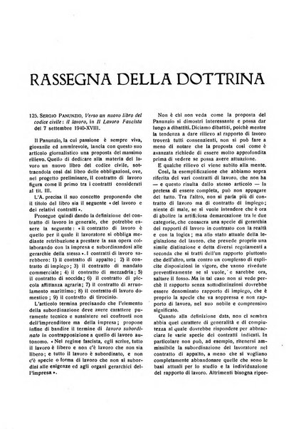 Il diritto del lavoro ufficiale del Ministero delle corporazioni per il bollettino