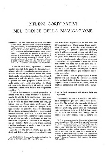 Il diritto del lavoro ufficiale del Ministero delle corporazioni per il bollettino