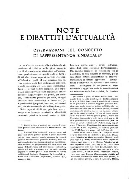 Il diritto del lavoro ufficiale del Ministero delle corporazioni per il bollettino